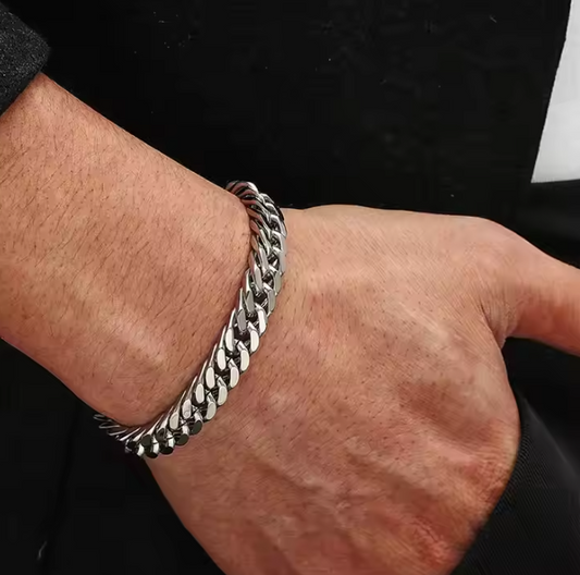 HommanceParis - Bracelet classique en argent