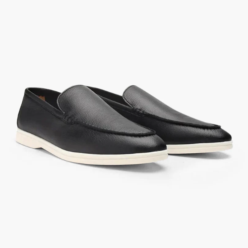 HommanceParis - Mocassins en cuir de vachette