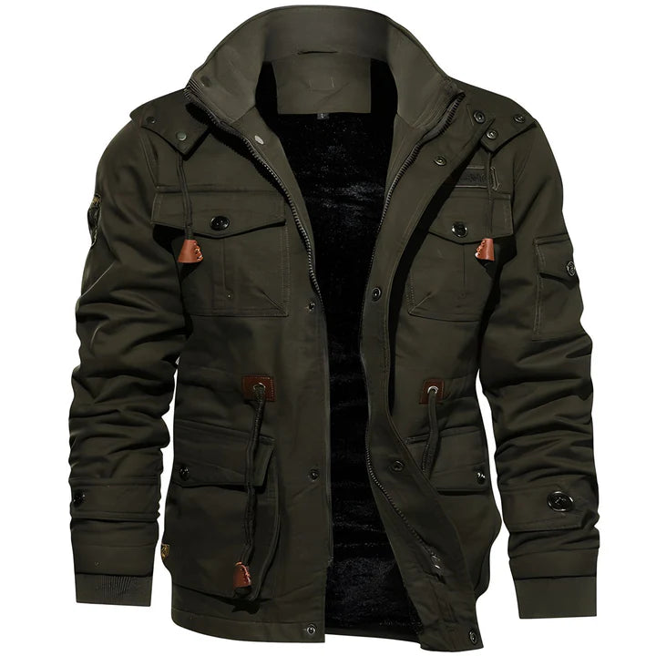 HommanceParis - Veste militaire imperméable à taille réglable