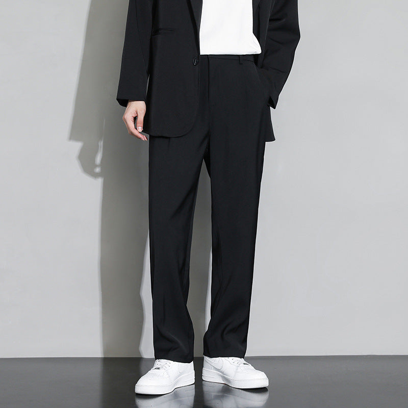HommanceParis - Pantalon large décontracté