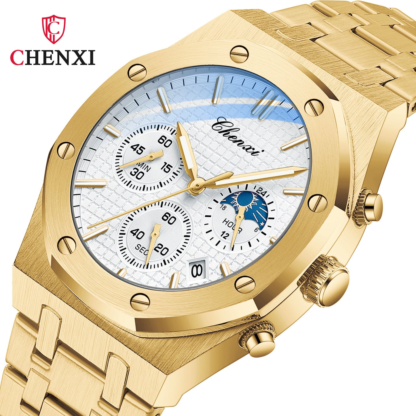 HommanceParis - Montre en acier Chenxi