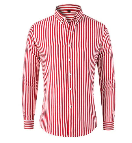 HommanceParis - Chemise rayée élégante