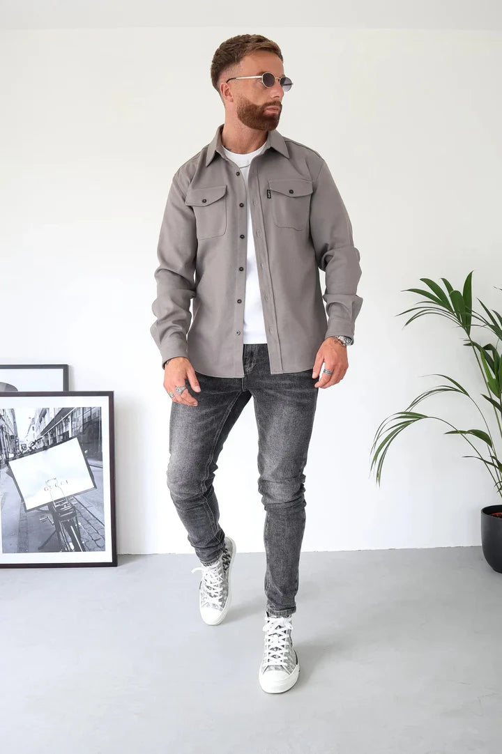 HommanceParis - Veste chemise moderne