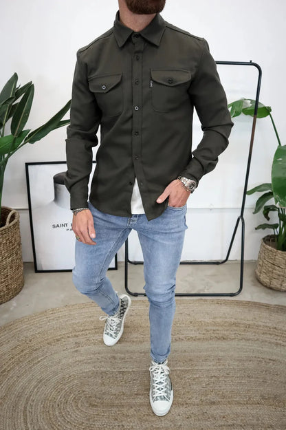 HommanceParis - Veste chemise moderne