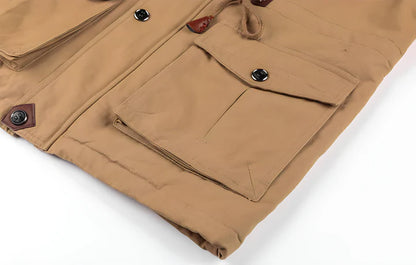 HommanceParis - Veste militaire imperméable à taille réglable
