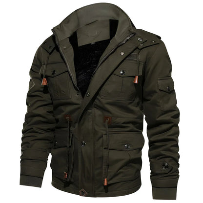 HommanceParis - Veste militaire imperméable à taille réglable