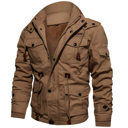HommanceParis - Veste militaire imperméable à taille réglable