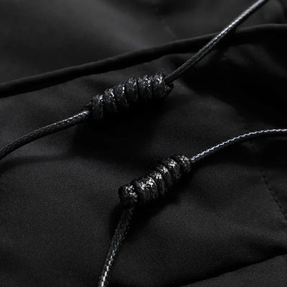 HommanceParis - Manteau d'hiver rembourré avec capuche