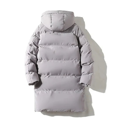 HommanceParis - Manteau d'hiver rembourré avec capuche