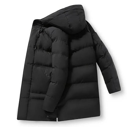 HommanceParis - Manteau d'hiver rembourré avec capuche