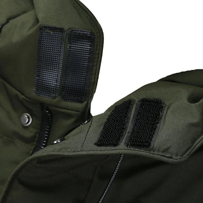HommanceParis - Manteau d'hiver rembourré avec capuche