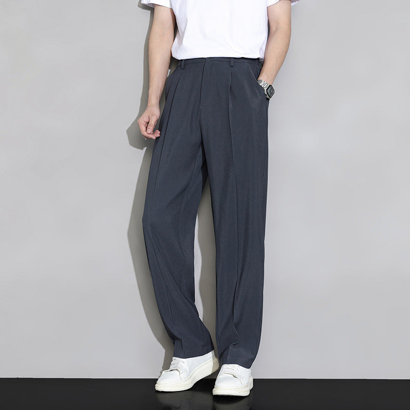HommanceParis - Pantalon large décontracté