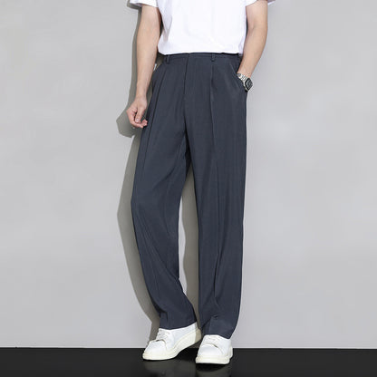 HommanceParis - Pantalon large décontracté