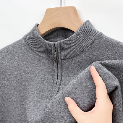 HommanceParis- Col roulé demi-zip