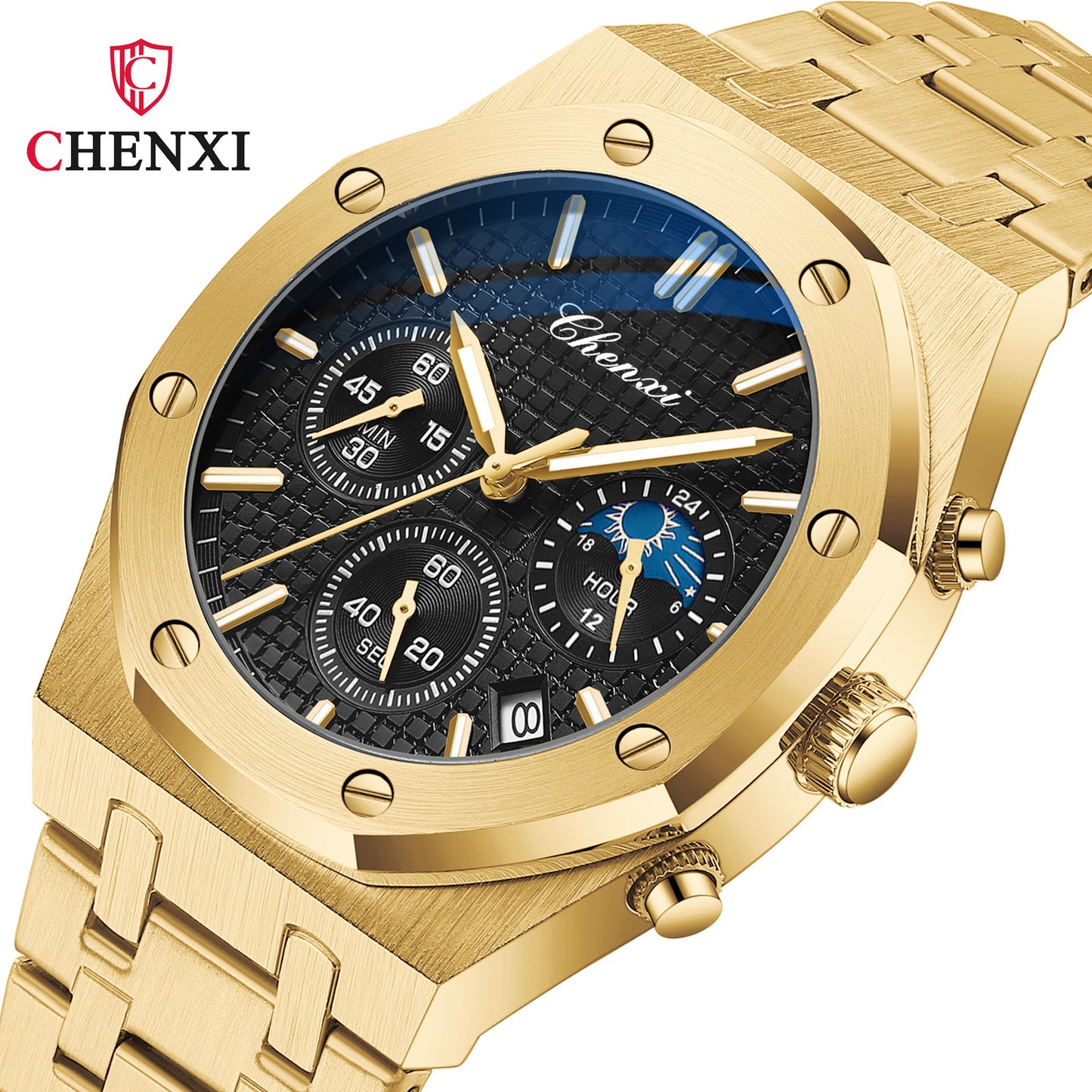 HommanceParis - Montre en acier Chenxi