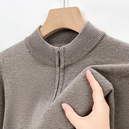 HommanceParis- Col roulé demi-zip