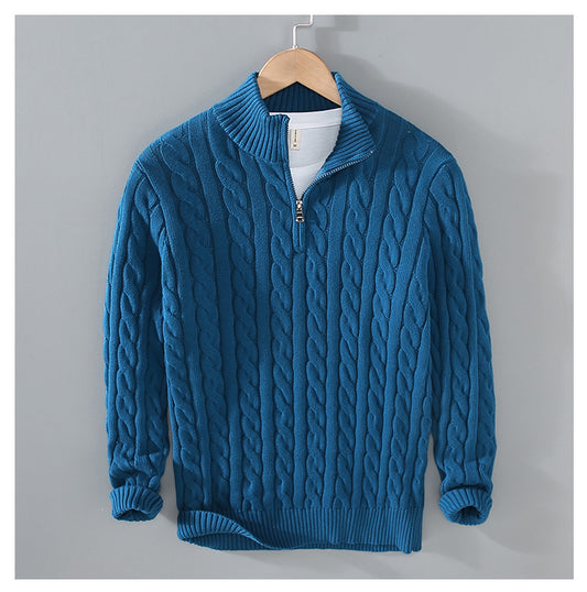 HommanceParis - Pull demi-zip