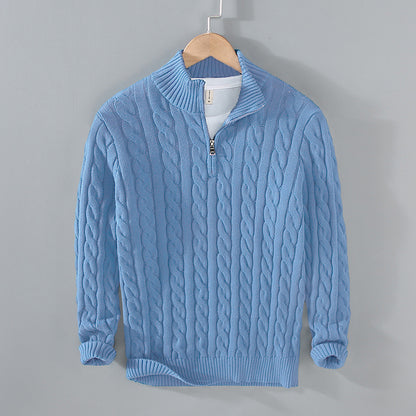 HommanceParis - Pull demi-zip