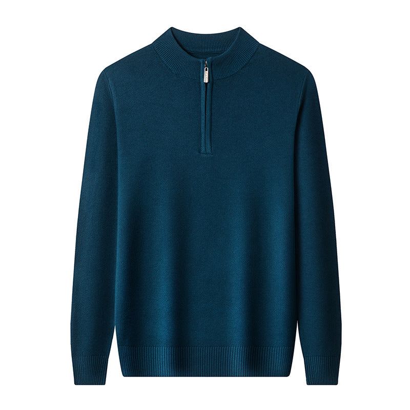 HommanceParis- Col roulé demi-zip
