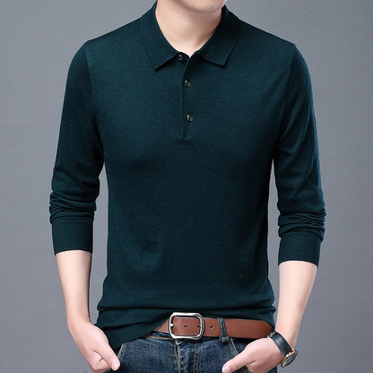 HommanceParis - Pull polo en laine
