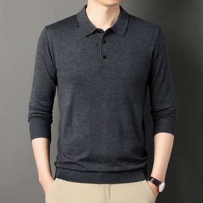 HommanceParis - Pull polo en laine