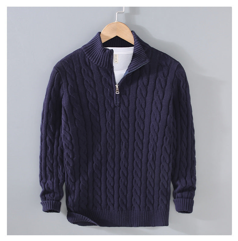 HommanceParis - Pull demi-zip