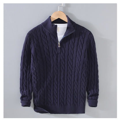 HommanceParis - Pull demi-zip