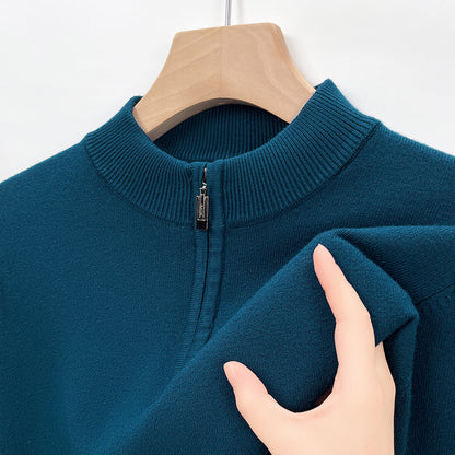 HommanceParis- Col roulé demi-zip