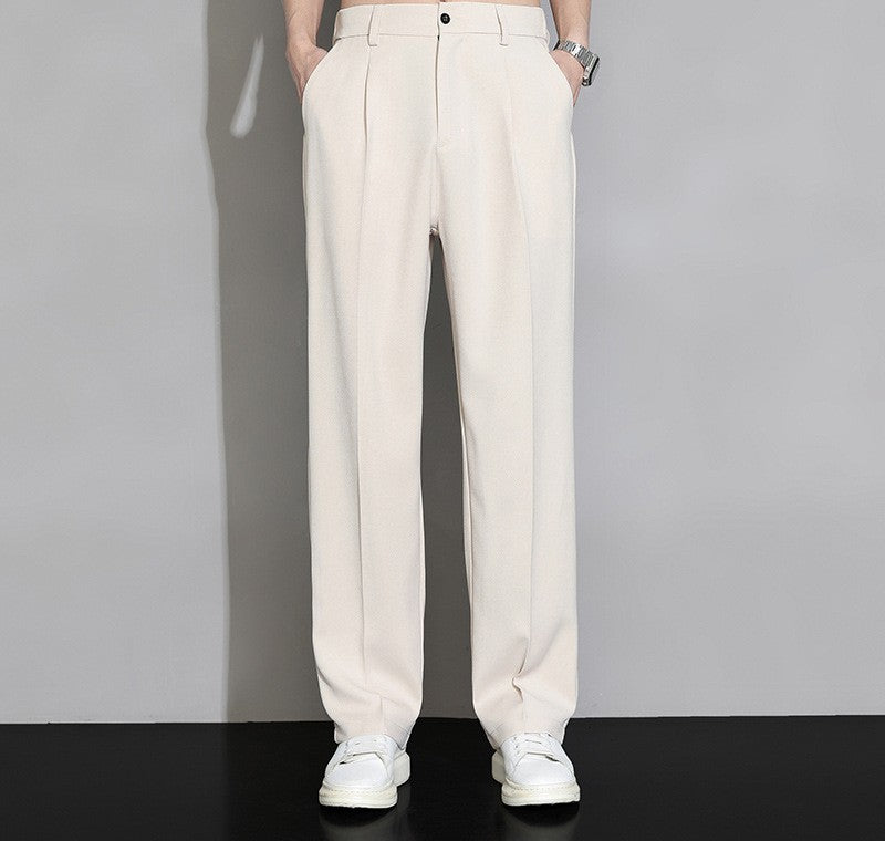 HommanceParis - Pantalon large décontracté