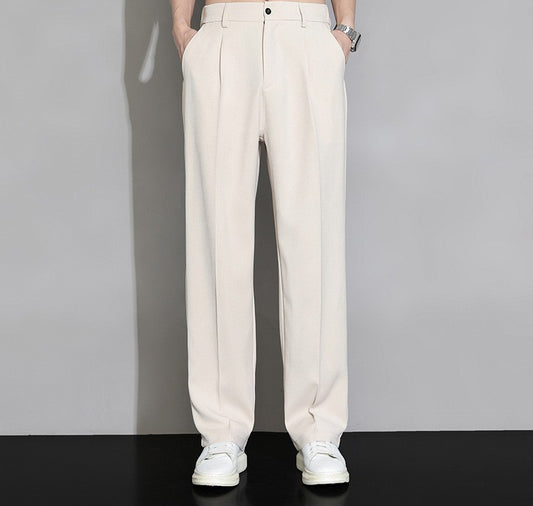 HommanceParis - Pantalon large décontracté