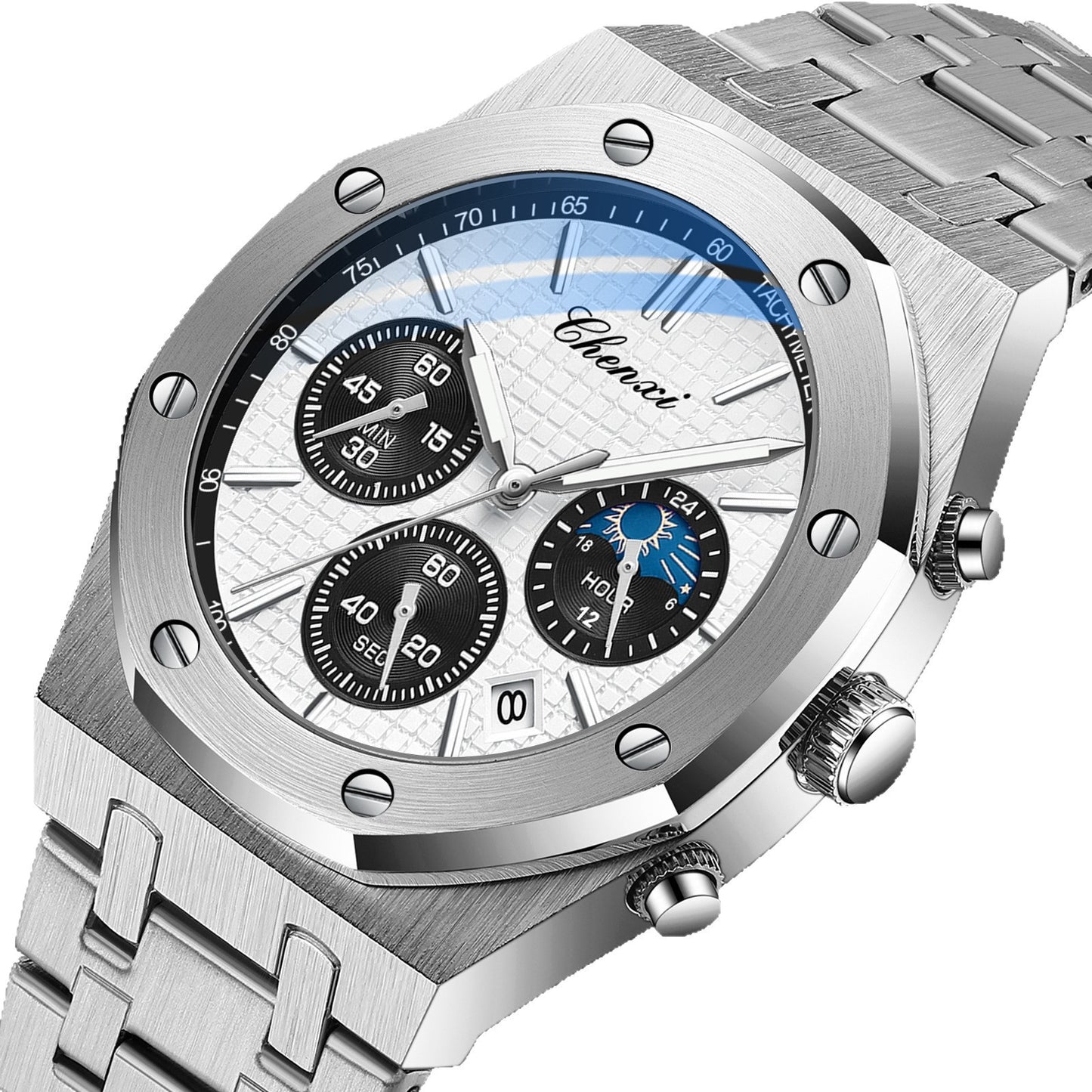 HommanceParis - Montre en acier Chenxi