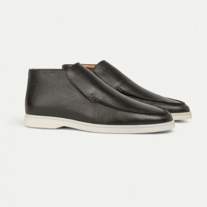 HommanceParis - Mocassins hauts en cuir de vachette